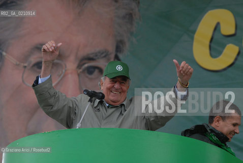 VENEZIA, 14-09-2008. FESTA DEI POPOLI PADANI ORGANIZZATA DA LEGA NORD. GIANCARLO GENTILINI © MARTABUSO/ARICI/GRAZIANERI POLITICA  POLITICA