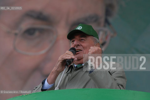 VENEZIA, 14-09-2008. FESTA DEI POPOLI PADANI ORGANIZZATA DA LEGA NORD. GIANCARLO GENTILINI © MARTABUSO/ARICI/GRAZIANERI POLITICA  POLITICA