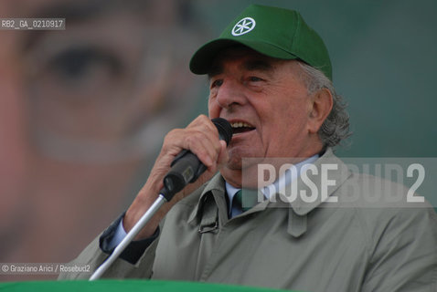 VENEZIA, 14-09-2008. FESTA DEI POPOLI PADANI ORGANIZZATA DA LEGA NORD. GIANCARLO GENTILINI © MARTABUSO/ARICI/GRAZIANERI POLITICA  POLITICA