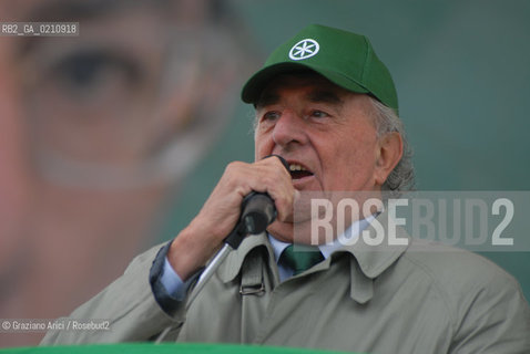 VENEZIA, 14-09-2008. FESTA DEI POPOLI PADANI ORGANIZZATA DA LEGA NORD. GIANCARLO GENTILINI © MARTABUSO/ARICI/GRAZIANERI POLITICA  POLITICA