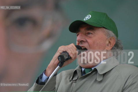 VENEZIA, 14-09-2008. FESTA DEI POPOLI PADANI ORGANIZZATA DA LEGA NORD. GIANCARLO GENTILINI © MARTABUSO/ARICI/GRAZIANERI POLITICA  POLITICA