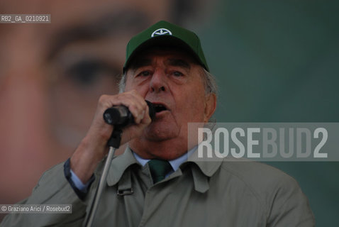 VENEZIA, 14-09-2008. FESTA DEI POPOLI PADANI ORGANIZZATA DA LEGA NORD. GIANCARLO GENTILINI © MARTABUSO/ARICI/GRAZIANERI POLITICA  POLITICA