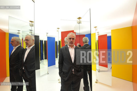 VENICE 16/09/08 - THE CRITIC FRANCESCO BONAMI IN PALAZZO GRASSI IN THE EXPOSITION ITALICS ©Graziano Arici/Rosebud2