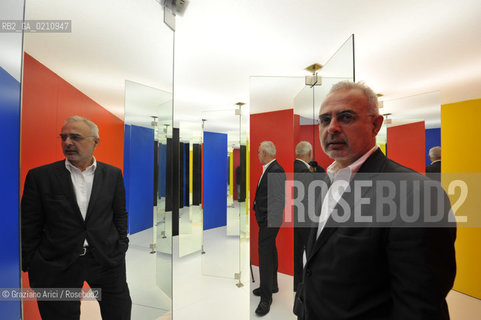 VENICE 16/09/08 - THE CRITIC FRANCESCO BONAMI IN PALAZZO GRASSI IN THE EXPOSITION ITALICS ©Graziano Arici/Rosebud2