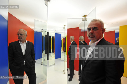 VENICE 16/09/08 - THE CRITIC FRANCESCO BONAMI IN PALAZZO GRASSI IN THE EXPOSITION ITALICS ©Graziano Arici/Rosebud2