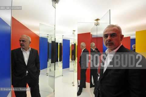 VENICE 16/09/08 - THE CRITIC FRANCESCO BONAMI IN PALAZZO GRASSI IN THE EXPOSITION ITALICS ©Graziano Arici/Rosebud2