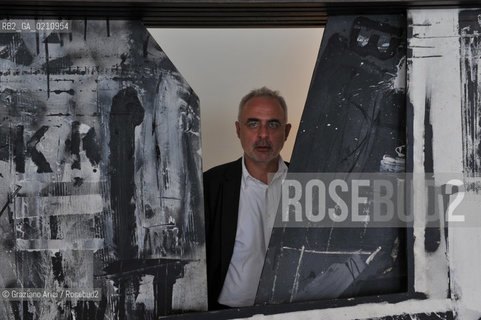 VENICE 16/09/08 - THE CRITIC FRANCESCO BONAMI IN PALAZZO GRASSI IN THE EXPOSITION ITALICS ©Graziano Arici/Rosebud2