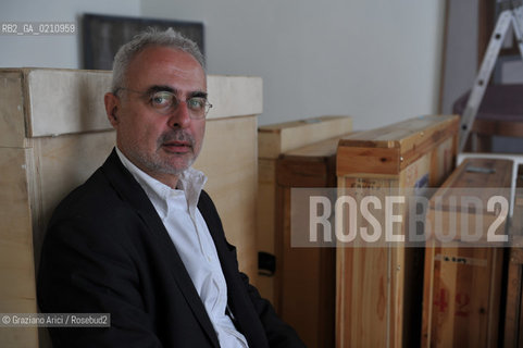 VENICE 16/09/08 - THE CRITIC FRANCESCO BONAMI IN PALAZZO GRASSI IN THE EXPOSITION ITALICS ©Graziano Arici/Rosebud2