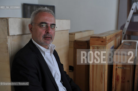 VENICE 16/09/08 - THE CRITIC FRANCESCO BONAMI IN PALAZZO GRASSI IN THE EXPOSITION ITALICS ©Graziano Arici/Rosebud2