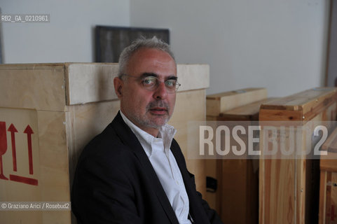 VENICE 16/09/08 - THE CRITIC FRANCESCO BONAMI IN PALAZZO GRASSI IN THE EXPOSITION ITALICS ©Graziano Arici/Rosebud2