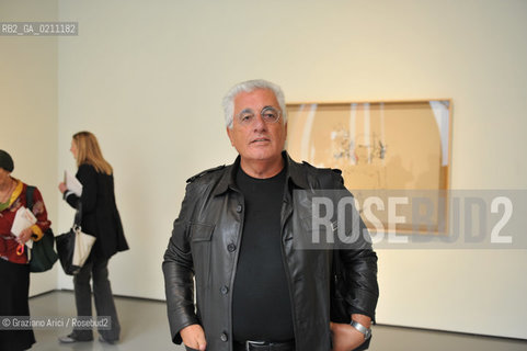 VENICE 24/09/08 THE EXPOSITION IN PALAZZO GRASSI  ITALICS  WITH THE CRITIC GERMANO CELANT ©Graziano Arici/Rosebud2 ARTE CONTEMPORANEA