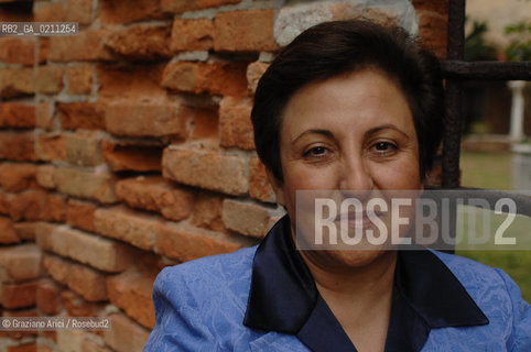 VENICE 26/09/08 THE IRANIAN LAWYER SHIRIN EBADI, NOBEL PRIZE FOR THE PEACE © MARTA BUSO/ARICI/GRAZIANERI PREMIO NOBE AVVOCATO