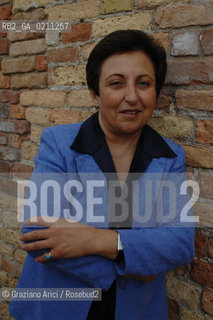 VENICE 26/09/08 THE IRANIAN LAWYER SHIRIN EBADI, NOBEL PRIZE FOR THE PEACE © MARTA BUSO/ARICI/GRAZIANERI PREMIO NOBE AVVOCATO