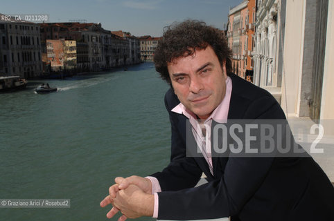 VENICE, 29.09.2008. 52th VENICE INTERNATIONAL FESTIVAL OF CONTEMPORARY MUSIC. BIENNALE MUSIC 2008. THE DIRECTOR OF THE BIENNALE MUSIC FOUNDATION LUCA FRANCESCONI ©MARTABUSO/ARICI/GRAZIANERI MUSICA
