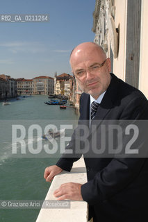 VENICE, 29.09.2008. 52th VENICE INTERNATIONAL FESTIVAL OF CONTEMPORARY MUSIC. BIENNALE MUSIC 2008. THE ARTISTIC DIRECTOR OF THE TEATRO FENICE FOUNDATION, FORTUNATO ORTOMBINA ©MARTABUSO/ARICI/GRAZIANERI MUSICA