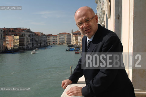 VENICE, 29.09.2008. 52th VENICE INTERNATIONAL FESTIVAL OF CONTEMPORARY MUSIC. BIENNALE MUSIC 2008. THE ARTISTIC DIRECTOR OF THE TEATRO FENICE FOUNDATION, FORTUNATO ORTOMBINA ©MARTABUSO/ARICI/GRAZIANERI MUSICA