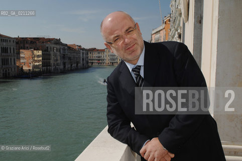 VENICE, 29.09.2008. 52th VENICE INTERNATIONAL FESTIVAL OF CONTEMPORARY MUSIC. BIENNALE MUSIC 2008. THE ARTISTIC DIRECTOR OF THE TEATRO FENICE FOUNDATION, FORTUNATO ORTOMBINA ©MARTABUSO/ARICI/GRAZIANERI MUSICA