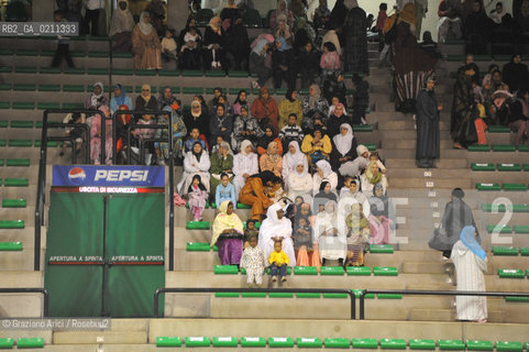 VENICE 30 SEPTEMBER 2008 THE HOLIDAY FOR THE END OF RAMADAM IN VILLORBA BASKET STADIUM OF BENETTON - PALAVERDE  ©Graziano Arici/Rosebud2 ISLAM MUSSULMANI EXTRACOMUNITARI RELIGIONE