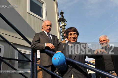 VENEZIA, 24.10.2008. LAVORI DI RESTAURO E RISTRUTTURAZIONE DI PUNTA DELLA DOGANA ©Graziano Arici/Rosebud2 DOTTOR GROUP TADAO ANDO FRANCOIS PINAULT