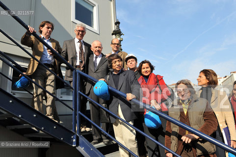 VENEZIA, 24.10.2008. LAVORI DI RESTAURO E RISTRUTTURAZIONE DI PUNTA DELLA DOGANA ©Graziano Arici/Rosebud2 DOTTOR GROUP TADAO ANDO FRANCOIS PINAULT