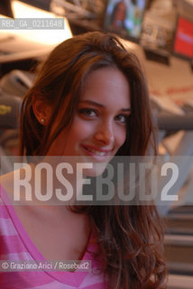 VENICE 18/4/2008 - OPENING OF THE VIRGIN ACTIVE FITNESS VILLAGE - THE ACTRESS CLIZIA FORNASIER © MARTA BUSO/ARICI/GRAZIANERI PALESTRA GINNASTICA