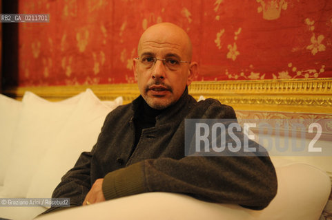 VENICE,27.11.2008. THE POET AND WRITER LELLO VOCE © MARTABUSO/ARICI/GRAZIANERI LETTERATURA POESIA