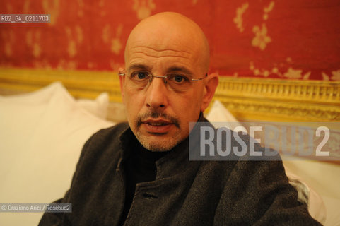 VENICE,27.11.2008. THE POET AND WRITER LELLO VOCE © MARTABUSO/ARICI/GRAZIANERI LETTERATURA POESIA