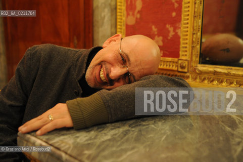 VENICE,27.11.2008. THE POET AND WRITER LELLO VOCE © MARTABUSO/ARICI/GRAZIANERI LETTERATURA POESIA