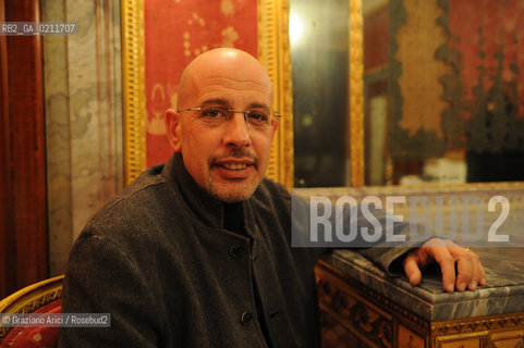 VENICE,27.11.2008. THE POET AND WRITER LELLO VOCE © MARTABUSO/ARICI/GRAZIANERI LETTERATURA POESIA