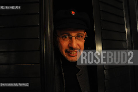 VENICE,27.11.2008. THE POET AND WRITER LELLO VOCE © MARTABUSO/ARICI/GRAZIANERI LETTERATURA POESIA