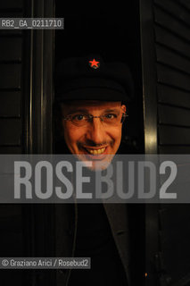 VENICE,27.11.2008. THE POET AND WRITER LELLO VOCE © MARTABUSO/ARICI/GRAZIANERI LETTERATURA POESIA