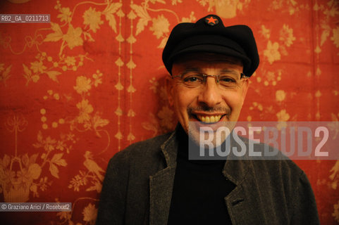 VENICE,27.11.2008. THE POET AND WRITER LELLO VOCE © MARTABUSO/ARICI/GRAZIANERI LETTERATURA POESIA