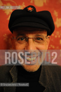 VENICE,27.11.2008. THE POET AND WRITER LELLO VOCE © MARTABUSO/ARICI/GRAZIANERI LETTERATURA POESIA