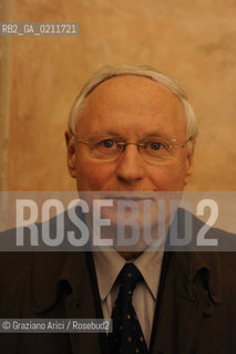 VENICE, 06.12.2008. THE GERMAN POLITICIAN OSKAR LAFONTAINE, LEADER OF THE DIE LINKE GERMAN PARTY© MARTABUSO/ARICI/GRAZIANERI POLITICA PARTITO SEGRETARIO