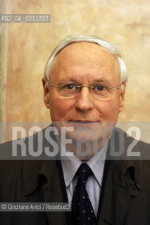 VENICE, 06.12.2008. THE GERMAN POLITICIAN OSKAR LAFONTAINE, LEADER OF THE DIE LINKE GERMAN PARTY© MARTABUSO/ARICI/GRAZIANERI POLITICA PARTITO SEGRETARIO