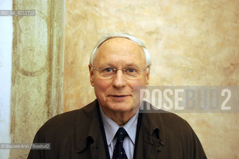 VENICE, 06.12.2008. THE GERMAN POLITICIAN OSKAR LAFONTAINE, LEADER OF THE DIE LINKE GERMAN PARTY© MARTABUSO/ARICI/GRAZIANERI POLITICA PARTITO SEGRETARIO