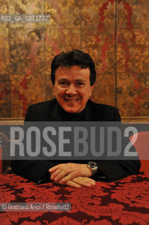 THE POP SINGER ENZO GHINAZZI ALIAS PUPO ©Graziano Arici/Rosebud2 MUSICA POP