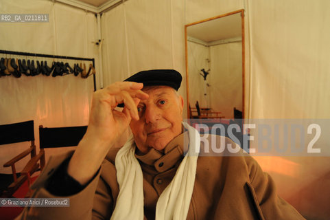 VENICE, 14.02.2009. THE NOBEL PRIZE IN LITERATURE DARIO FO © MARTABUSO/ARICI/GRAZIANERI LETTERATURA TEATRO