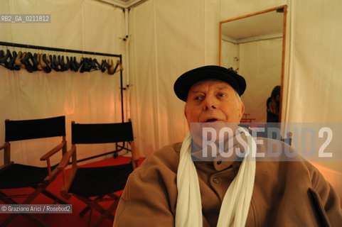 VENICE, 14.02.2009. THE NOBEL PRIZE IN LITERATURE DARIO FO © MARTABUSO/ARICI/GRAZIANERI LETTERATURA TEATRO