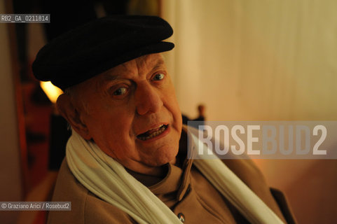 VENICE, 14.02.2009. THE NOBEL PRIZE IN LITERATURE DARIO FO © MARTABUSO/ARICI/GRAZIANERI LETTERATURA TEATRO