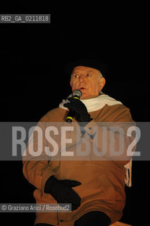 VENICE, 14.02.2009. THE NOBEL PRIZE IN LITERATURE DARIO FO © MARTABUSO/ARICI/GRAZIANERI LETTERATURA TEATRO