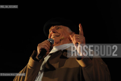 VENICE, 14.02.2009. THE NOBEL PRIZE IN LITERATURE DARIO FO © MARTABUSO/ARICI/GRAZIANERI LETTERATURA TEATRO