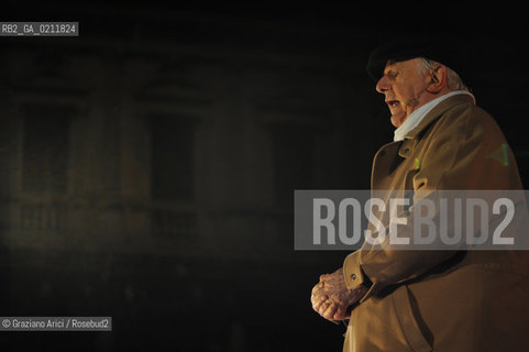 VENICE, 14.02.2009. THE NOBEL PRIZE IN LITERATURE DARIO FO © MARTABUSO/ARICI/GRAZIANERI LETTERATURA TEATRO
