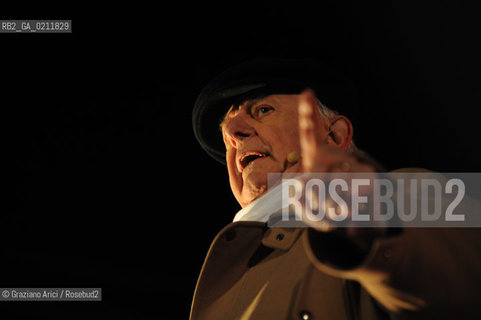VENICE, 14.02.2009. THE NOBEL PRIZE IN LITERATURE DARIO FO © MARTABUSO/ARICI/GRAZIANERI LETTERATURA TEATRO
