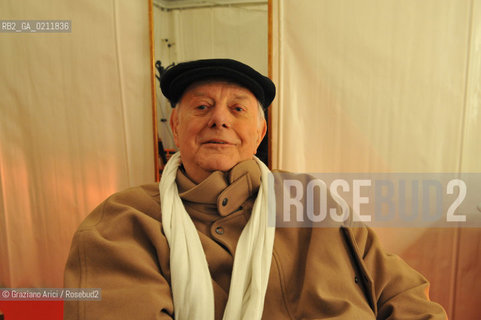 VENICE, 14.02.2009. THE NOBEL PRIZE IN LITERATURE DARIO FO ©Graziano Arici/Rosebud2 LETTERATURA TEATRO
