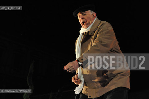 VENICE, 14.02.2009. THE NOBEL PRIZE IN LITERATURE DARIO FO ©Graziano Arici/Rosebud2 LETTERATURA TEATRO