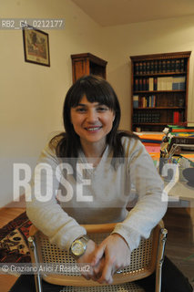 UDINE 28/03/09 - THE POLITIC MILITANT OF THE DEMOCRATIC PARTY DEBORA SERRACCHIANI IN HIS LAWER STUDIO ©Graziano Arici/Rosebud2 POLITICA PD PARTITO DEMOCRATICO
