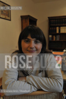 UDINE 28/03/09 - THE POLITIC MILITANT OF THE DEMOCRATIC PARTY DEBORA SERRACCHIANI IN HIS LAWER STUDIO ©Graziano Arici/Rosebud2 POLITICA PD PARTITO DEMOCRATICO