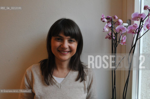 UDINE 28/03/09 - THE POLITIC MILITANT OF THE DEMOCRATIC PARTY DEBORA SERRACCHIANI IN HIS LAWER STUDIO ©Graziano Arici/Rosebud2 POLITICA PD PARTITO DEMOCRATICO