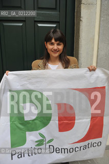 UDINE 28/03/09 - THE POLITIC MILITANT OF THE DEMOCRATIC PARTY DEBORA SERRACCHIANI ©Graziano Arici/Rosebud2 POLITICA PD PARTITO DEMOCRATICO